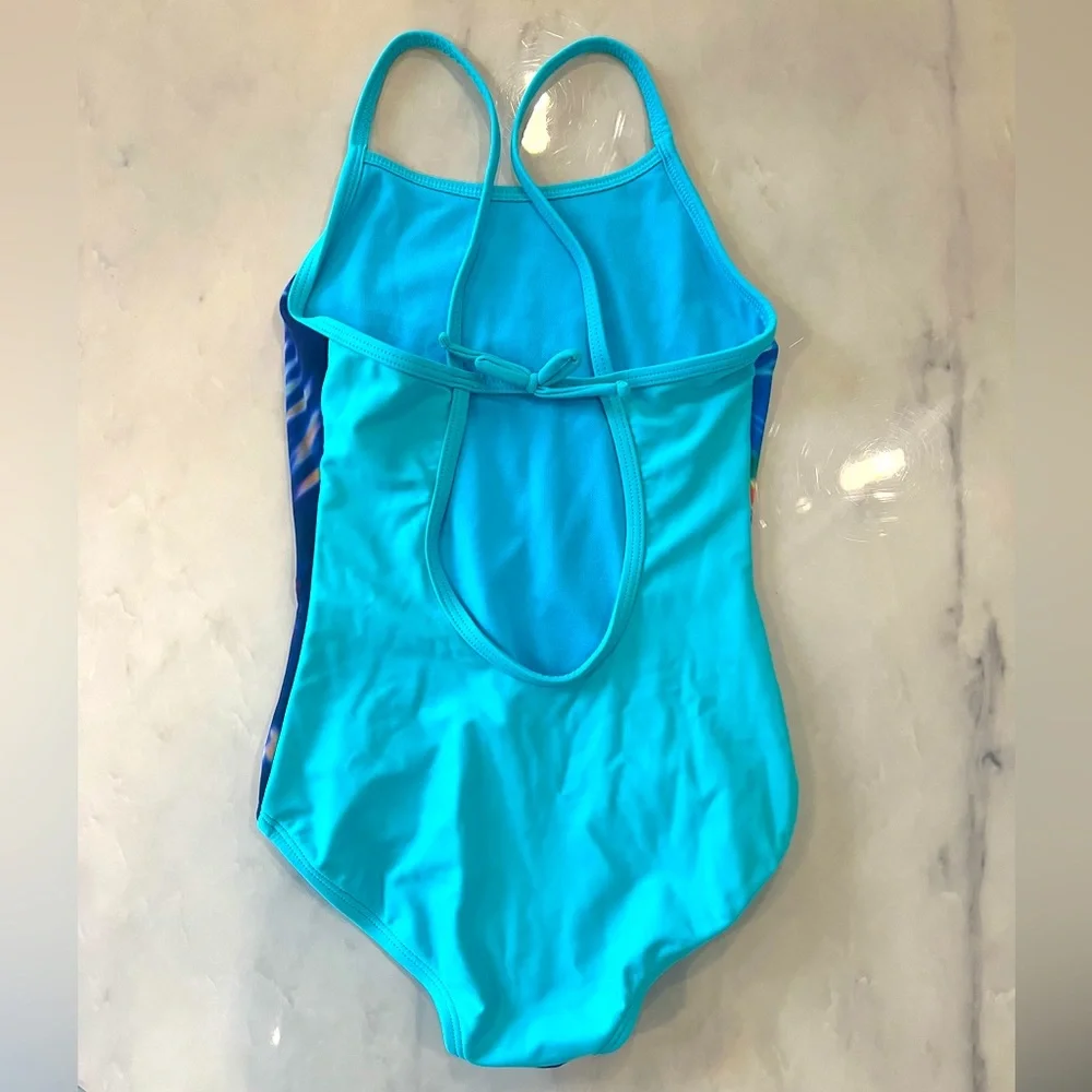 Girls, Tye-Die, One Piece, Swim Suit. Size S